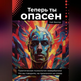 Обложка книги «Теперь ты опасен. Что вы говорите, не произнося ни слова. Практическая психология невербалики.»