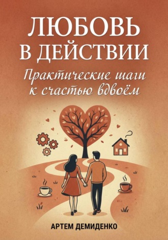 Обложка книги «Любовь в действии: Практические шаги к счастью вдвоём»