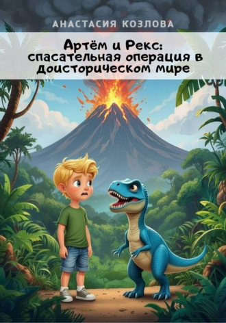 Обложка книги «Артём и Рекс: спасательная операция в доисторическом мире»