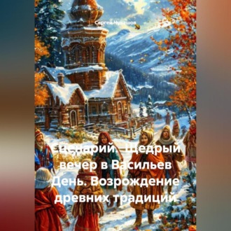 Обложка книги «Сценарий. Щедрый вечер в Васильев День. Возрождение древних традиций»