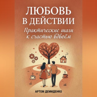 Обложка книги «Любовь в действии: Практические шаги к счастью вдвоём»