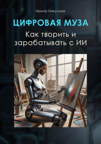 Обложка книги «Цифровая муза. Как творить и зарабатывать с ИИ»