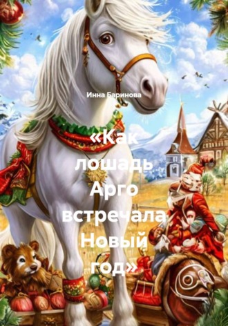 Обложка книги «Как лошадь Арго встречала Новый год»