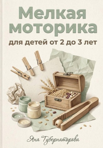 Обложка книги «Мелкая моторика для детей от 2 до 3 лет»