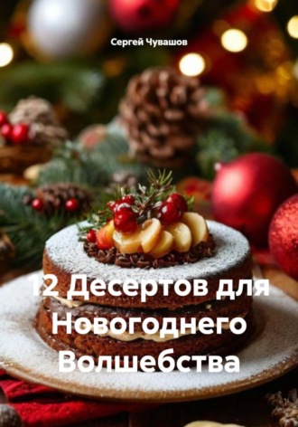 Обложка книги «12 Десертов для Новогоднего Волшебства»