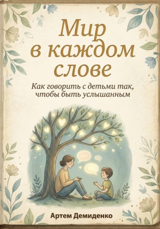 Обложка книги «Мир в каждом слове: Как говорить с детьми так, чтобы быть услышанным»