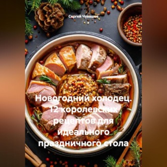 Обложка книги «Новогодний холодец. 12 королевских рецептов для идеального праздничного стола»
