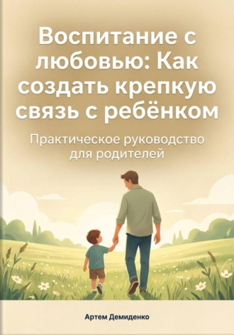 Обложка книги «Воспитание с любовью: Как создать крепкую связь с ребёнком»