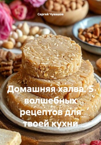 Обложка книги «Домашняя халва. 5 волшебных рецептов для твоей кухни»