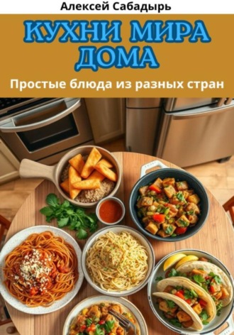 Обложка книги «Кухни мира дома: простые блюда из разных стран»