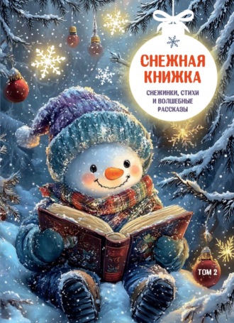 Обложка книги «Снежная книжка. Снежинки, стихи и волшебные рассказы. Том 2»