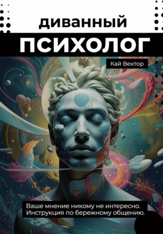 Обложка книги «Диванный психолог. Ваше мнение никому не интересно. Инструкция по бережному общению.»