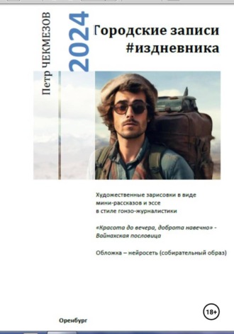 Обложка книги «Городские записи #издневника. 18+»