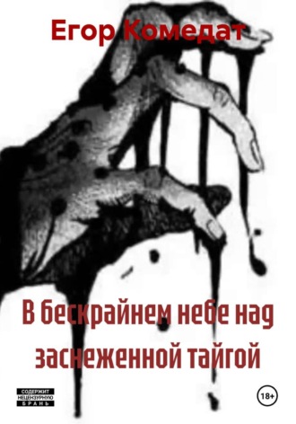 Обложка книги «В бескрайнем небе над заснеженной тайгой»