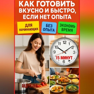 Обложка книги «Как готовить вкусно и быстро, если нет опыта»