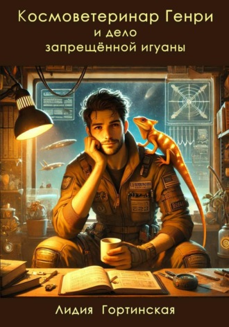 Обложка книги «Космоветеринар Генри и дело запрещённой игуаны»