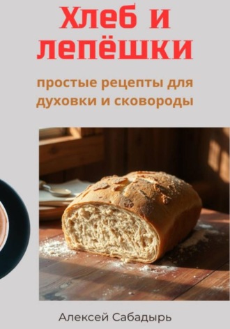 Обложка книги «Хлеб и лепёшки: простые рецепты для духовки и сковороды»