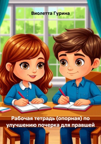 Обложка книги «Рабочая тетрадь (опорная) по улучшению почерка для правшей»