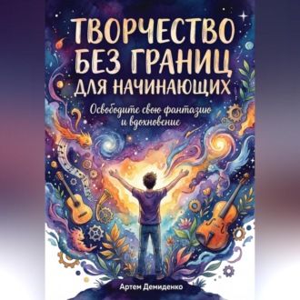 Обложка книги «Творчество без границ для начинающих: Освободите свою фантазию и вдохновение»