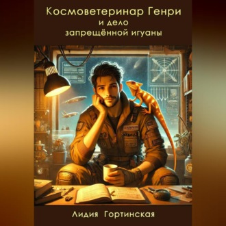 Обложка книги «Космоветеринар Генри и дело запрещённой игуаны»