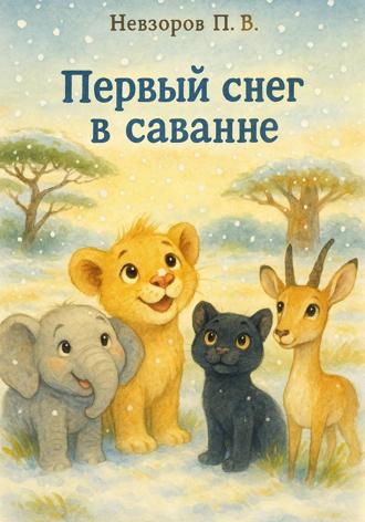 Обложка книги «Первый снег в саванне»