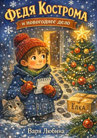 Обложка книги «Федя Кострома и новогоднее дело»