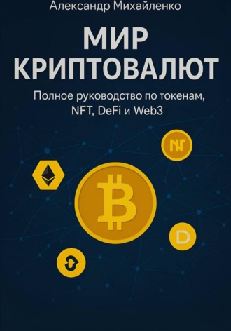 Обложка книги «Мир криптовалют. Полное руководство по токенам, NFT, DeFi и Web3»