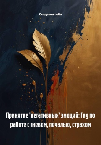 Обложка книги «Принятие 'негативных' эмоций: Гид по работе с гневом, печалью, страхом»