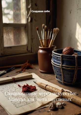 Обложка книги «Самопознание через искусство: Мануал для 'неталантливых'»