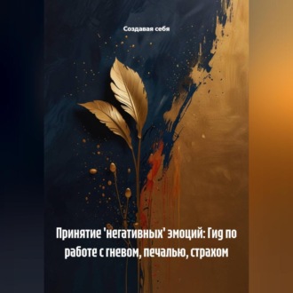 Обложка книги «Принятие 'негативных' эмоций: Гид по работе с гневом, печалью, страхом»