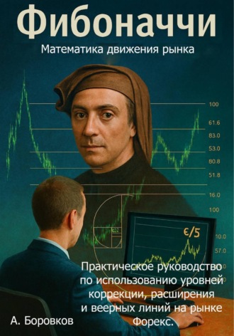 Обложка книги «Фибоначчи в трейдинге: Математика движения рынка. Практическое руководство по использованию уровней коррекции, расширения и веерных линий на рынке Форекс»
