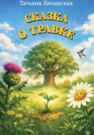 Обложка книги «Сказка о Травке, мечтающей стать Деревом»