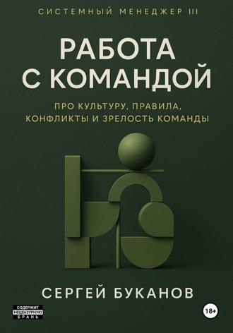Обложка книги «Работа с командой: Про культуру, правила, конфликты и зрелость команды»
