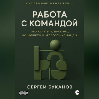 Обложка книги «Работа с командой: Про культуру, правила, конфликты и зрелость команды»