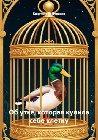 Обложка книги «Об утке, которая купила себе клетку»