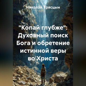 Обложка книги «"Копай глубже": Духовный поиск Бога и обретение истинной веры во Христа»