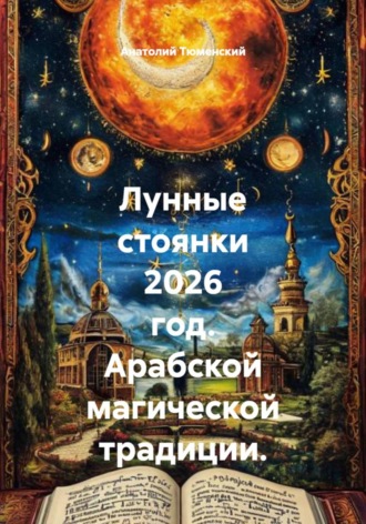 Обложка книги «Лунные стоянки 2026 год. Арабской магической традиции»