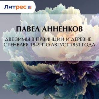 Обложка книги «Две зимы в провинции и деревне. С генваря 1849 по август 1851 года»