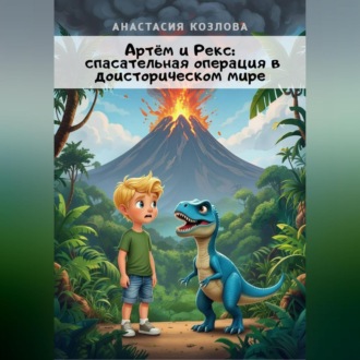 Обложка книги «Артём и Рекс: спасательная операция в доисторическом мире»