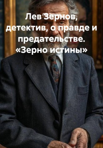 Обложка книги «Лев Зернов, детектив, о правде и предательстве. «Зерно истины»»