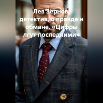 Обложка книги «Лев Зернов детектив о правде и обмане «Цифры лгут последними»»