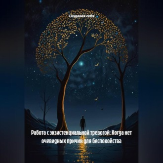 Обложка книги «Работа с экзистенциальной тревогой: Когда нет очевидных причин для беспокойства»