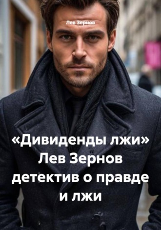 Обложка книги ««Дивиденды лжи» Лев Зернов детектив о правде и лжи»