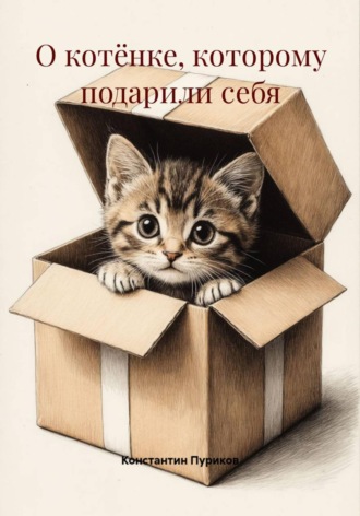 Обложка книги «О котёнке, которому подарили себя»