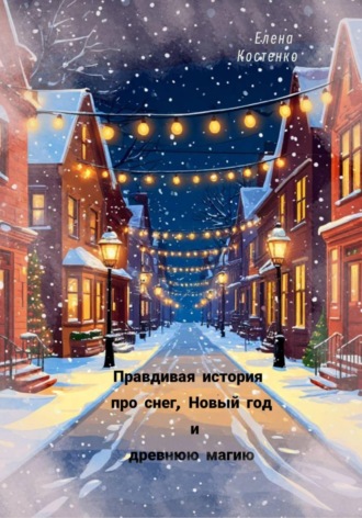 Обложка книги «Правдивая история про снег, Новый год и древнюю магию»