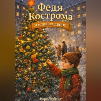 Обложка книги «Федя Кострома и ёлка во дворе»