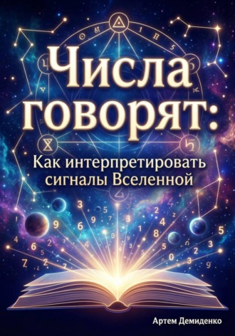Обложка книги «Числа говорят: Как интерпретировать сигналы Вселенной»