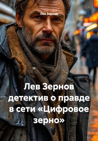 Обложка книги «Лев Зернов детектив о правде в сети «Цифровое зерно»»