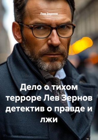 Обложка книги «Дело о тихом терроре Лев Зернов детектив о правде и лжи»