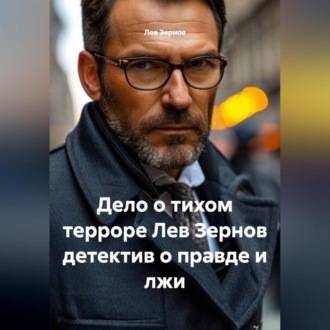 Обложка книги «Дело о тихом терроре Лев Зернов детектив о правде и лжи»